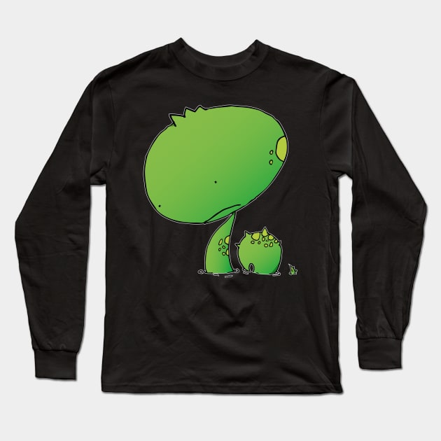 Nessie Long Sleeve T-Shirt by signorqualcosa